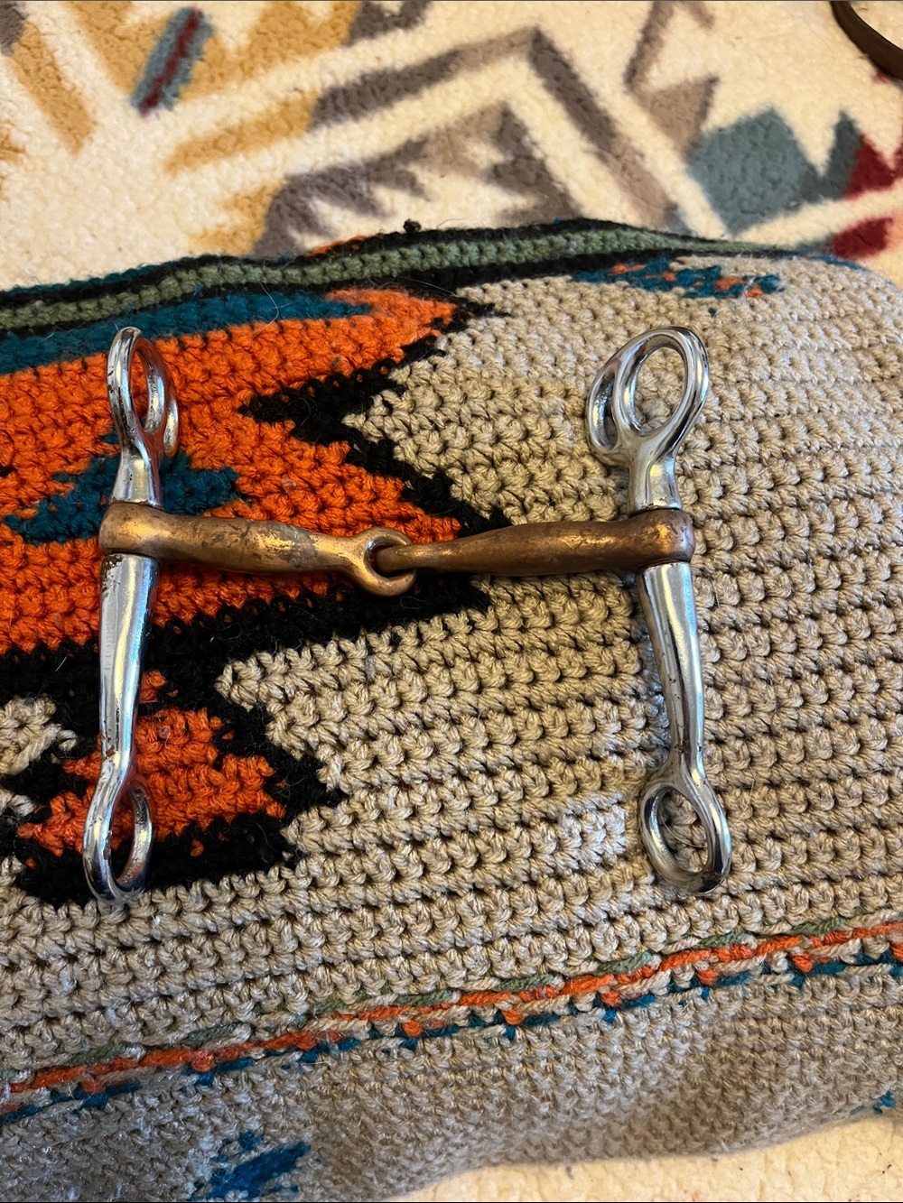 Tom Thumb copper snaffle